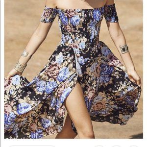 Auguste the Label Boheme dress in dark floral sz 8
